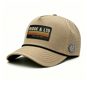 Gorra de Béisbol de 5 Paneles, Perforada con Láser, de Secado Rápido, Ligera, Deportiva, con Logotipo Personalizado, Transpirable, para Correr - Product Image 2