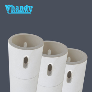 Vhandy <span class=keywords><strong>Industrial</strong></span> de cerámica de alúmina de/alúmina tubo para baldosas de cerámica horno - Product Image 1