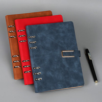 Carnet à spirales A5 personnalisé avec bloc-notes détachable, cadeau d'affaires pour femmes avec couverture à logo imprimable