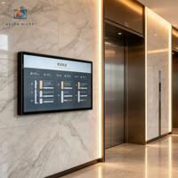 Écran tactile LCD numérique 4K anti-reflet mural intérieur de 10 à 98 pouces pour affichage dynamique et animations graphiques pour magasins de détail et ascenseurs