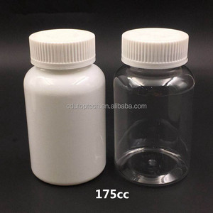 100cc 120cc 150cc 175cc 200cc màu đen trắng Màu Xanh Lá Cây rỗng nhựa viên nang chai HDPE Pill chai với CRC Nắp - Product Image 1