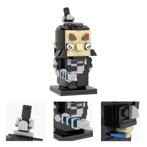 MOC briques MOC7390 <span class=keywords><strong>207</strong></span> pièces Shen Gong léopard Juguetes enfants bricolage blocs de construction éducatifs Anime enfants jouets - Product Image 6