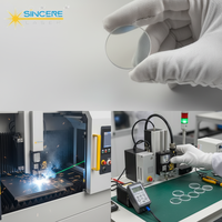 Jendela Pelindung Laser Daya Tinggi D37 T7.0mm 1064nm Lensa Pelindung Logam untuk Kepala Pemotong Laser Serat Precitec ProCutter