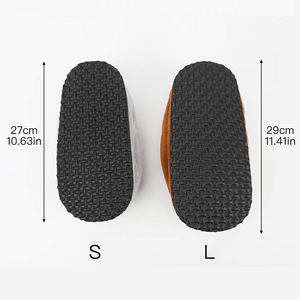 Pantoufles chauffantes électriques de taille personnalisée, chaussures chauffantes en peluche pour l'intérieur, chaussures chauffantes électriques pour la maison par temps froid d'hiver - Product Image 4