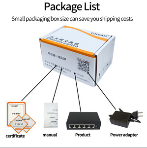 Commutateur réseau Ethernet Gigabit TiNCAM OEM avec 5 ports 10/100/1000 Mbps non géré, concentrateur de réseau <span class=keywords><strong>LAN</strong></span> <span class=keywords><strong>RJ45</strong></span>, séparateur Internet - Product Image 6
