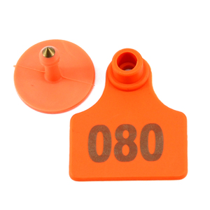 Z TOWER Étiquettes d'oreille <span class=keywords><strong>de</strong></span> porc numérotées Carte d'identification en TPU pour bétail pour chèvres Mouton Porcs Vaches Bétail Veau Ferme - Product Image 2