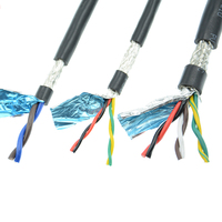 Venta al por mayor STP 120 ohm 22awg 20awg 18awg 24awg RS485 Cable trenzado blindado señal Can Bus Cable de cobre