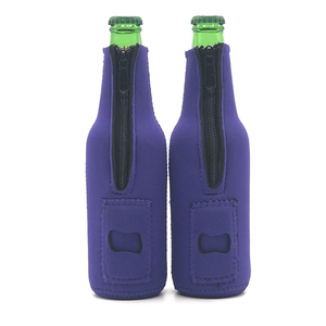 Bouteille personnalisable de bière en néoprène, conteneur à manches, isolé, 330 ml, 1 pièce - Product Image 1