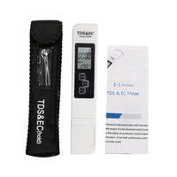 Testeur d'eau Aquarium Test de qualité de l'eau Kit de test d'eau thermomètre de surveillance Tds mètre Medidor Ec mètre équipement de test stylo