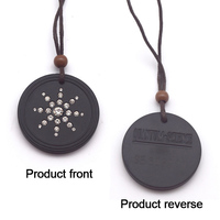 Collier de mode au design varié, pendentif quantique en cristal japonais à ions négatifs, pendentif énergétique scalaire à ions négatifs