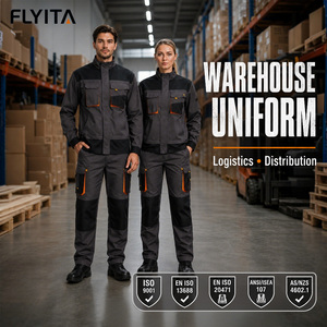 Uniforme de Trabajo Resistente para Trabajadores de la Industria, Reparaciones, Minería, Mecánica, Fábrica de Carbón y Petróleo, Taller, Chaqueta y Pantalón - Product Image 3