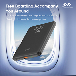 Mini Power Bank Caricabatterie Portatile 10000mAh Sottile Ricarica Rapida PD 20W Tascabile Ultra Slim - Product Image 3