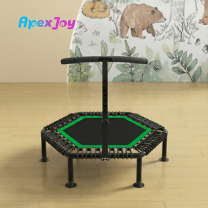 Mini <span class=keywords><strong>trampoline</strong></span> de gymnastique électrique commercial pour intérieur, cadre personnalisé pour jeux en intérieur - <span class=keywords><strong>Trampoline</strong></span> de fitness en tissu de 42 pouces - Product Image 3