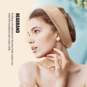 Diadema <span class=keywords><strong>de</strong></span> rizador <span class=keywords><strong>de</strong></span> <span class=keywords><strong>pelo</strong></span> sin calor <span class=keywords><strong>de</strong></span> <span class=keywords><strong>terciopelo</strong></span> para rizos ondulados naturales Juego <span class=keywords><strong>de</strong></span> rizador <span class=keywords><strong>de</strong></span> <span class=keywords><strong>pelo</strong></span> suave sin calor con pinzas para el <span class=keywords><strong>pelo</strong></span> Scrunchies - Product Image 3