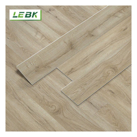 Achat en gros – Pose facile – Revêtement de sol stratifié en plastique à clipser – Plancher SPC – Planche de vinyle durable à coller 4 mm pour hôtels