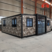 Vente en gros d'usine en Chine petite maison de 20 pieds 40 pieds maisons modulaires préfabriquées maison en conteneur extensible maisons préfabriquées à vendre
