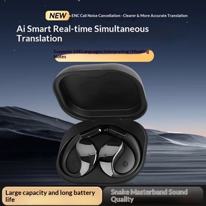 AI Translation Wireless Binaural TWS Sports For Headset With <strong>Touch</strong> Control Digital Display 5.4 - Product Image 3