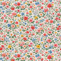 Tissu en coton 100 % personnalisable, 120 g/m², impression numérique, tissu en coton floral personnalisé