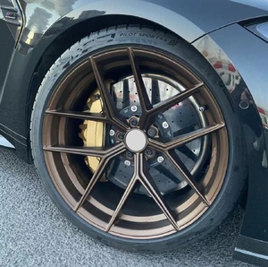 High Quality Forged Concave Car Alloy Rims 5*112 5*120 5*114.3 Wheel for Tesla Model 3 Y <strong>X</strong> Audi A3 A4 RS3 Bmw G20 G30 F10 - Product Image 6