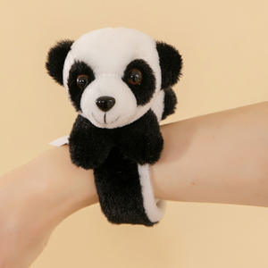 Bracelet claquant en peluche mignon, souple, pour enfants, cadeaux de fête, souvenirs du zoo, cadeaux d'anniversaire, pour garçons et filles, décoration quotidienne - Product Image 6
