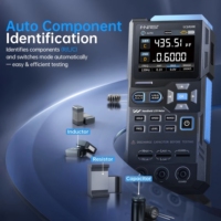 FNIRSI LC1020E Mètre portable avec écran LCD TFT de 2,8 pouces, précision de 0,3 %, testeur ESR numérique haute performance, capacité et inductance