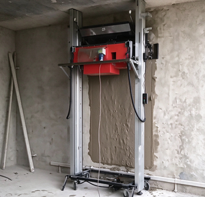 Machine électrique de projection de ciment et de mortier pour murs, robot de plâtrage portable pour enduit mural - Product Image 1