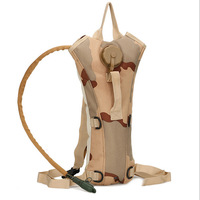 Sac à dos d'hydratation tactique pour la course à pied, le cyclisme, le sport, la randonnée en extérieur, l'escalade, motif camouflage