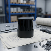 Hesai OT128 de qualité automobile 128 lignes 360 °   LiDAR haute performance longue portée