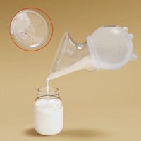 Nouveau tire-lait manuel mains libres pour massage et aspiration du lait maternel, avec biberon de 120 ml