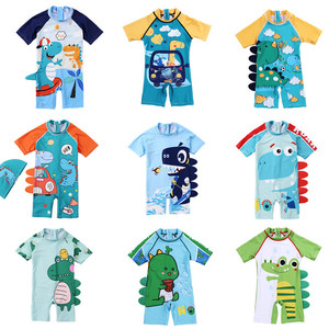 <span class=keywords><strong>Maillot</strong></span> <span class=keywords><strong>de</strong></span> <span class=keywords><strong>bain</strong></span> une pièce pour garçons, motif dessin animé, séchage rapide, protection solaire, en polyester, tailles L/M/S, coupe carrée, pour la plage - Product Image 2