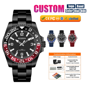 Private Label Watch Stainless Steel Mens Watches Man Custom Logo Waterproof Luxury Bling Business Quartz <b>Wristwatch</b> for Men - Product Image 3