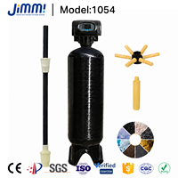 Filtre à eau pour piscine en résine plastique (FRP) - Filtration par osmose inverse certifiée, vertical, épaissi, 125 L/heure