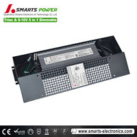 Alimentation LED 5-en-1 dimmable 7 ans de garantie pour signaux Triac/0-10V/1-10V/Potentiomètre/PWM 10V 12V 24V 80W