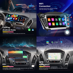 Hikity cho Hyundai Tucson/iX35 2009-2015 7 ''<span class=keywords><strong>android</strong></span> đài phát thanh xe hơi không dây Carplay <span class=keywords><strong>Android</strong></span> tự động âm thanh xe hơi Wifi GPS autoradio OEM - Product Image 2