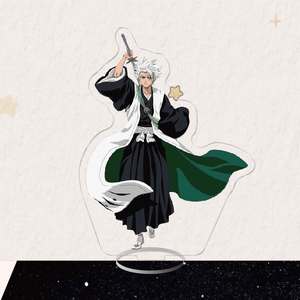 51 diseños al por mayor <span class=keywords><strong>Anime</strong></span> <span class=keywords><strong>Bleach</strong></span> doble cara <span class=keywords><strong>HD</strong></span> adornos acrílico soporte - Product Image 2