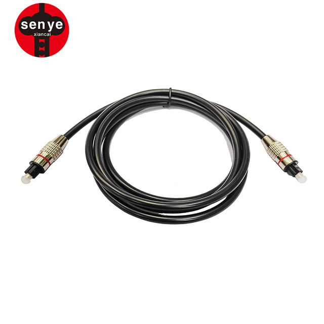 6.0mm High Performance Audio Amplifier with PVC Jacket Optical Fiber Cable for Computer DVD Player & Telephone