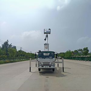 I-suzu 4x2 4x4 Mini Monster 30-45meter teleskopik Boom <span class=keywords><strong>platform</strong></span> kerja udara truk lengan lurus Pria mengangkat ember kendaraan - Product Image 5