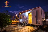 Camion préfabriqué modulaire caravane conteneur mobile personnalisé camping-car remorque maison cabine modulaire petite maison hôtel avec roues