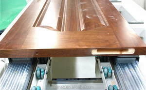Máquina de mortajar agujeros de cerradura de puerta CNC para perforación y ranurado de puertas de doble cara - Product Image 2
