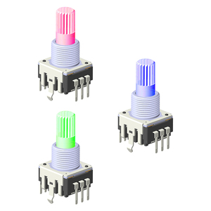Ec12 RgbプッシュスイッチLEDロータリーエンコーダミニインクリメンタルセンサーシャフトオーディオボリュームコントロールデジタルポテンショメータメーカー - Product Image 1