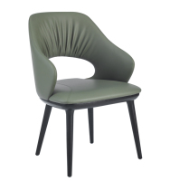 Chaise de salle à manger en bois rembourrée, confortable, moderne et de haute qualité, sur mesure, pour usage en restaurant