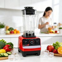 Blender Multifungsi 2 in 1 Dengan Dua Gelas 4500W Pembuat Smoothie Es, Juicer, Mixer untuk Penggunaan Rumah Tangga dan Toko