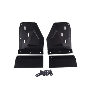 Accessori YongJin UTV parafango in plastica nera parafango parafango anteriore Flaps fango per Polaris RZR XP & 4 1000 rasoio Raze 2014-2016 - Product Image 2