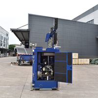 9m 1400W 6KW Kubota Tragbarer Diesel-Lichtturm 4x500W LED-Generator für Veranstaltungen