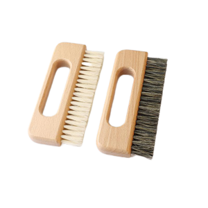 Brosse à papier peint en hêtre nettoyage des cendres de lit avec des cheveux denses poignée en bois douce et délicate ensemble de pinceaux de peinture de haute qualité - Product Image 6