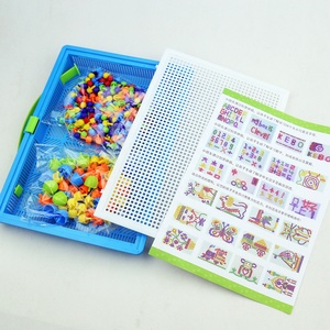 Rompecabezas de 296 Piezas con Forma de Hongo para Niños, <span class=keywords><strong>Juegos</strong></span> Didácticos Inteligentes, Manualidades, Plástico, Tablero de Actividades, Juguete Educativo para Niños - Product Image 2