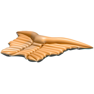 Shake Tone Seaside Floating Row Butterfly Net Red Wings Water Inflatable Swimming PVC Circle Adult Firebird Children Mount - Product Image 5