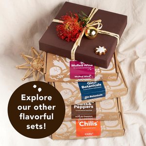 ชุดกล่องของขวัญเกลือพริกไทยโรสแมรี่สำหรับผู้ชายและผู้หญิงเครื่องมือสมุนไพร6ชิ้นจากหิมาลัย - Product Image 6