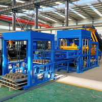 Machine Automatique de Fabrication de Briques à Bas Prix, Machine à Blocs de Ciment Béton, Bloqueuse de Pavés Creux pour Blocs de Béton