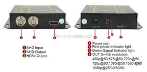 Convertitore LINK-MI da AHD a HDMI 1080P60Hz, con 1 uscita AHD Looping, supporta l'ingresso AHD analogico ad alta definizione - Product Image 6